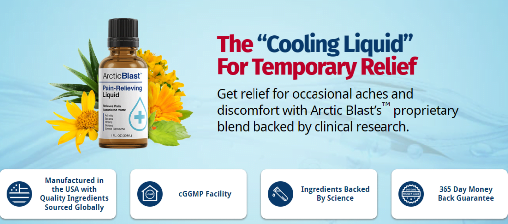 Kevin Richardson Arctic Blast Pain Relief