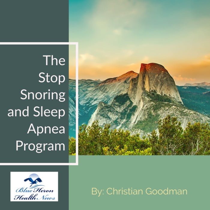 The Stop Snoring and Sleep Apnea Exercise Program reviews