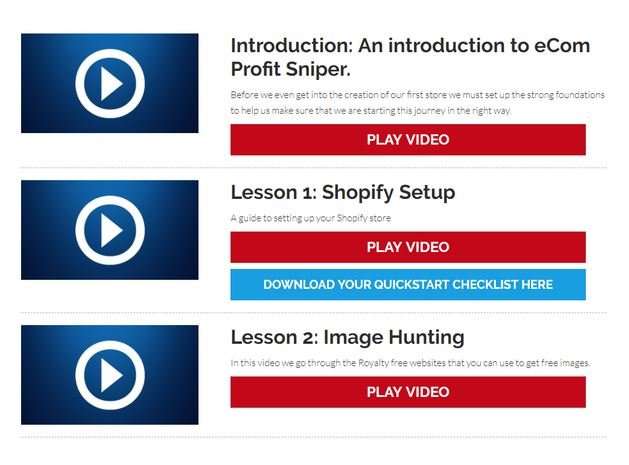 eCom Profit Sniper Reviews