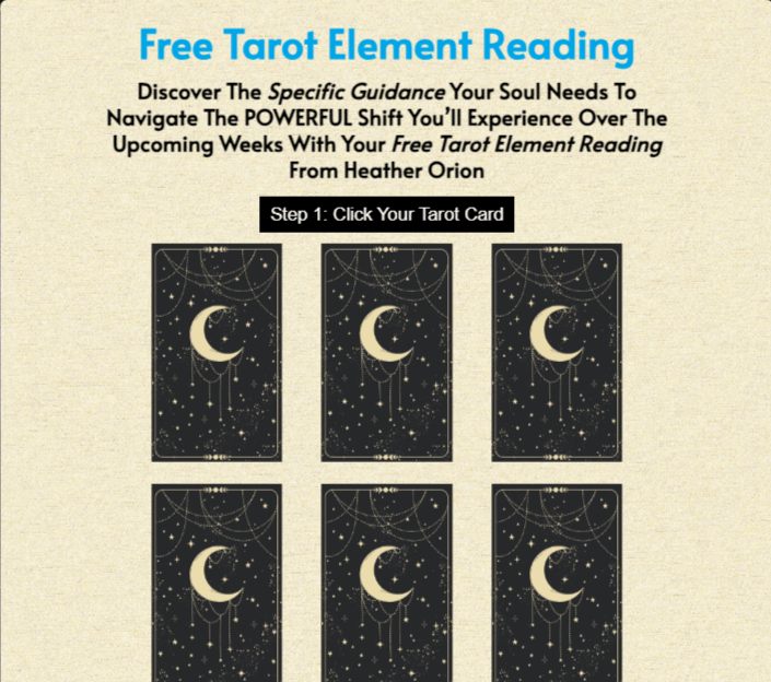 tarot element reading customer reviews