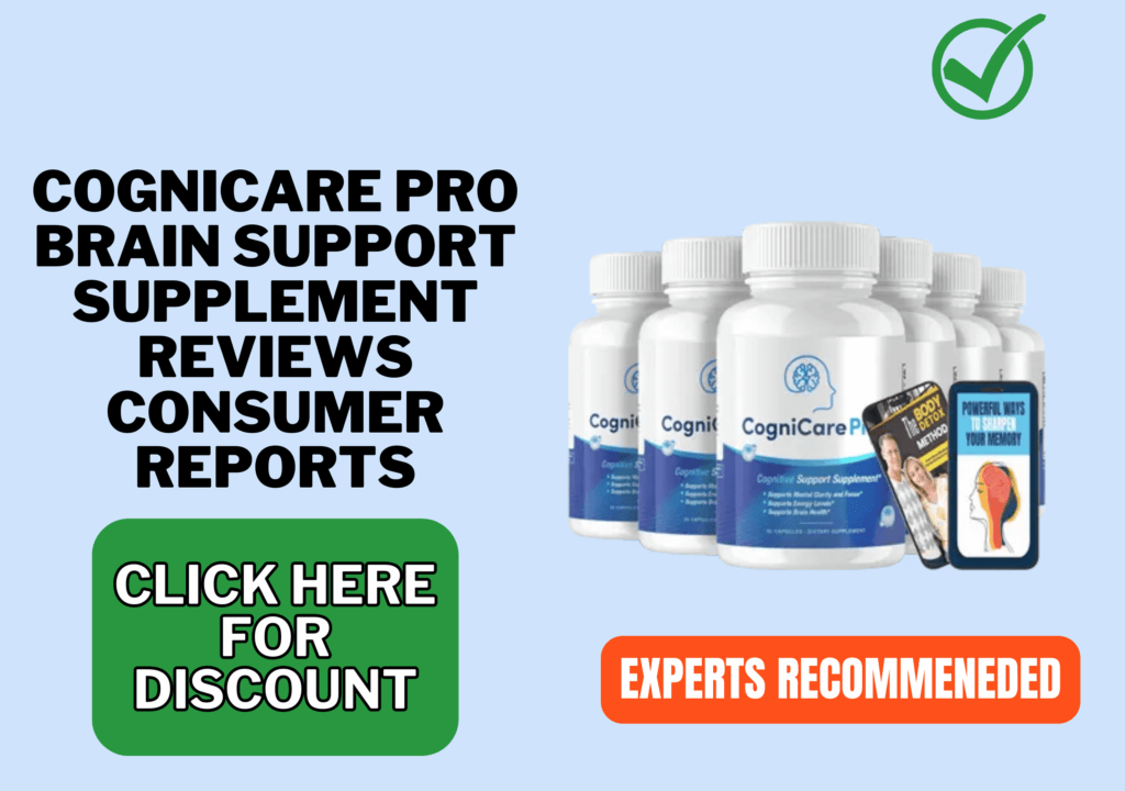 CogniCare Pro Brain Support Supplement reviews consumer reports