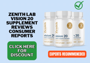 Zenith Lab Vision 20 supplement reviews consumer reports
