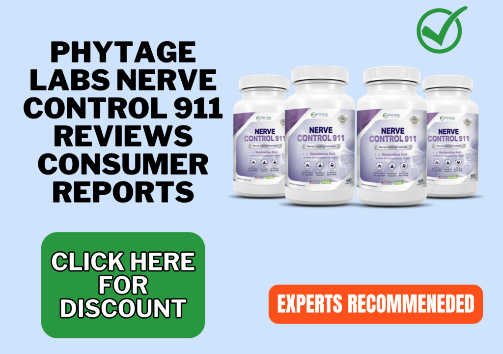 Phytage Labs Nerve Control 911 Reviews consumer reports