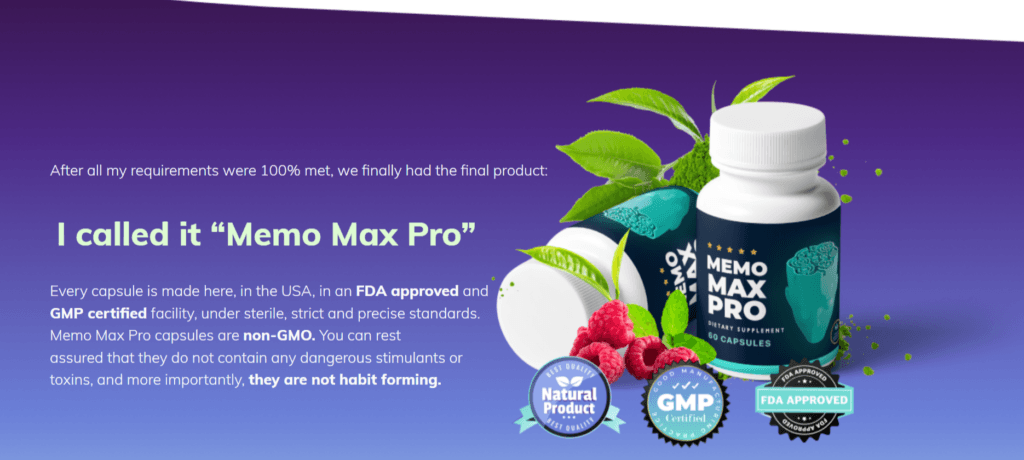 memo max pro memory supplement reviews