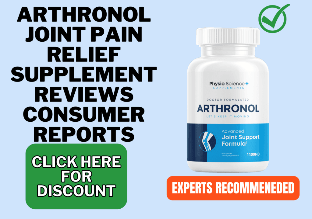 arthronol joint pain relief supplement reviews consumer reports