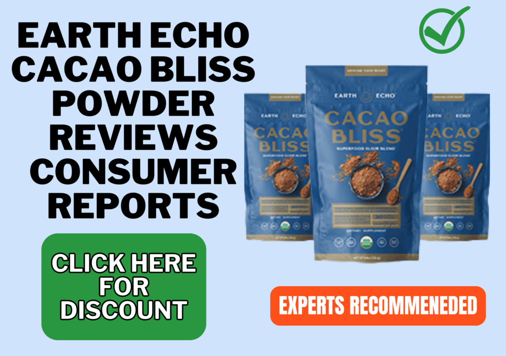 earth echo cacao bliss powder reviews consumer reports