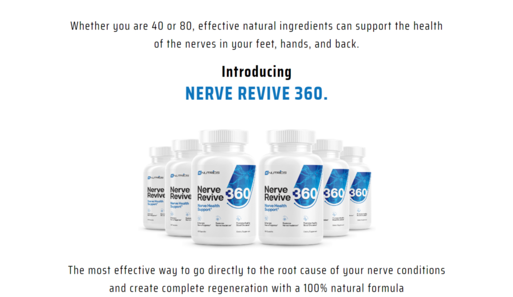 nerve revive 360 nerve health supplement reviews