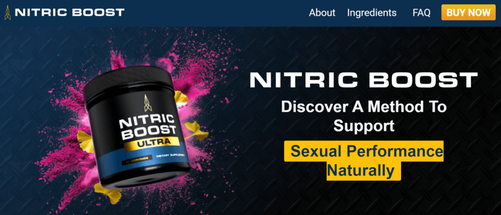 nitric boost ultra supplement reviews