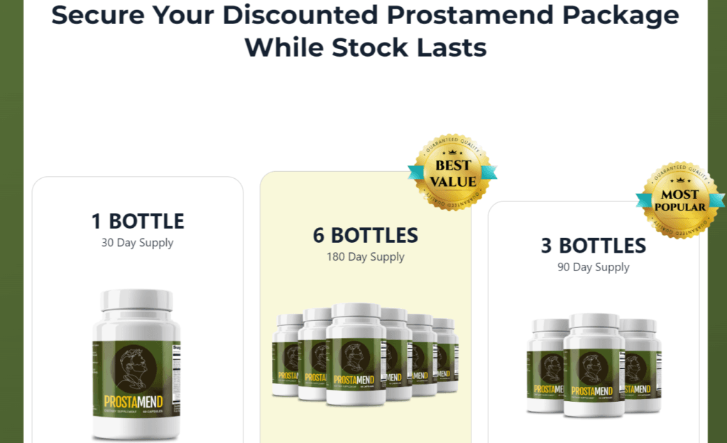 prostamend prostate supplement reviews