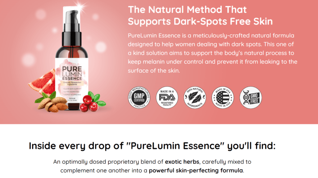 purelumin essence dark spot removing drops reviews