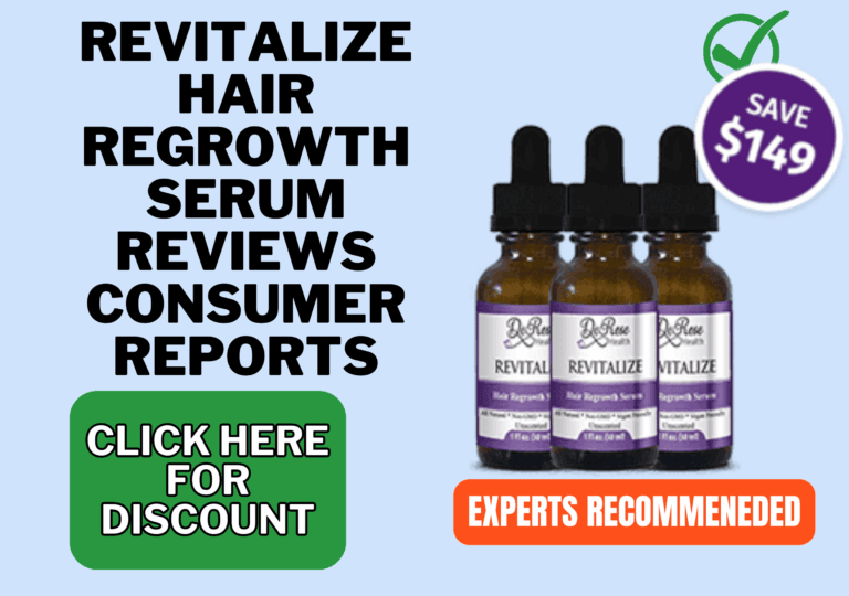 Revitalize Hair Regrowth Serum Reviews: my 30 Days Results 3 revitalize hair regrowth serum reviews consumer reports