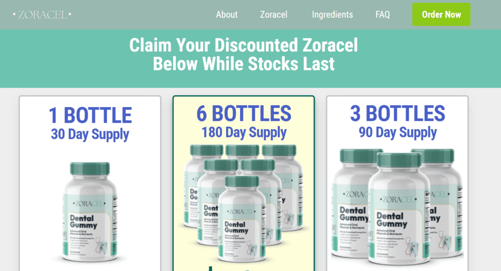 zoracel dental gummies reviews
