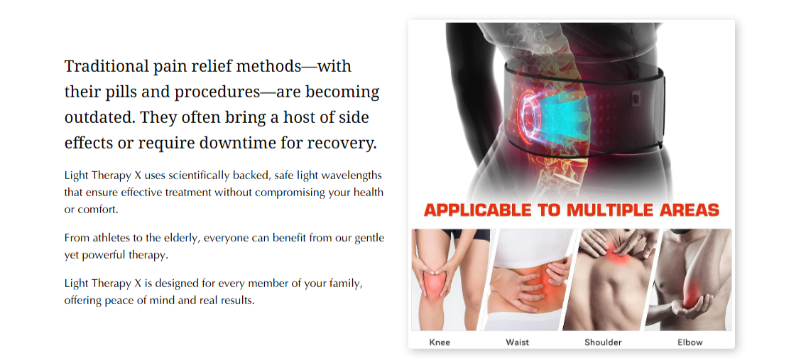 Light Therapy X benefits