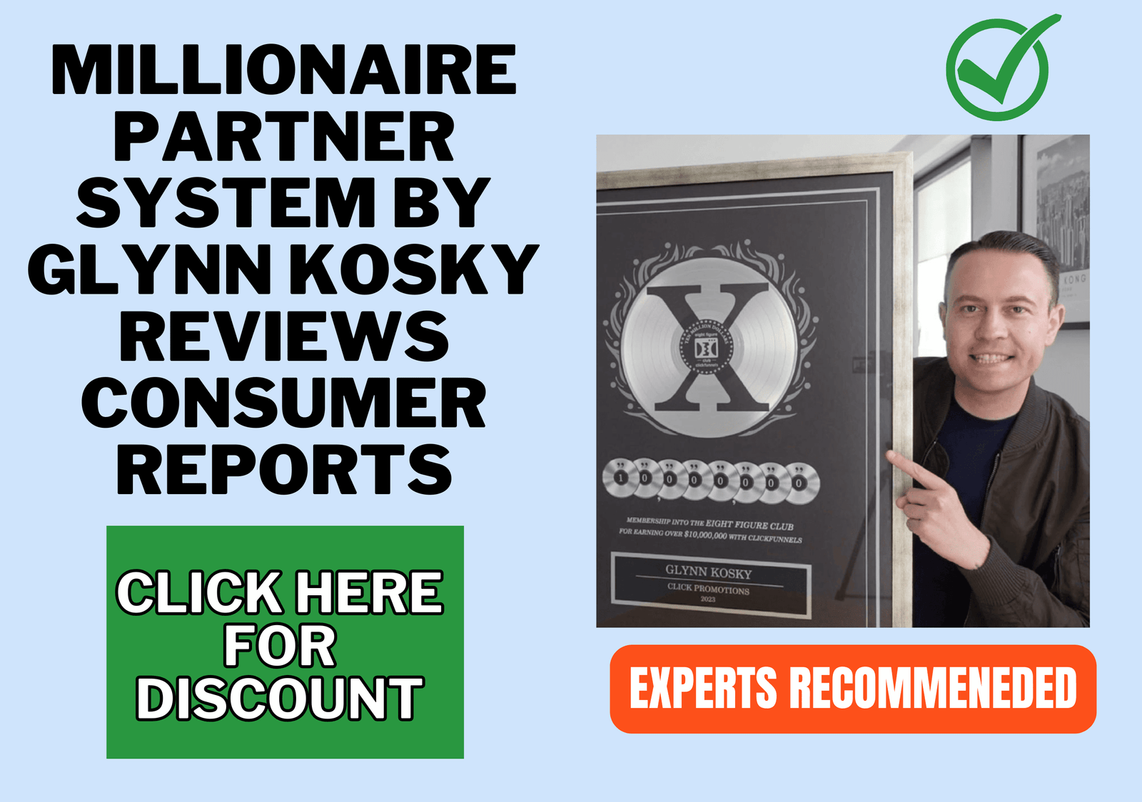 Millionaire Partner System by Glynn Kosky Reviews Consumer Reports