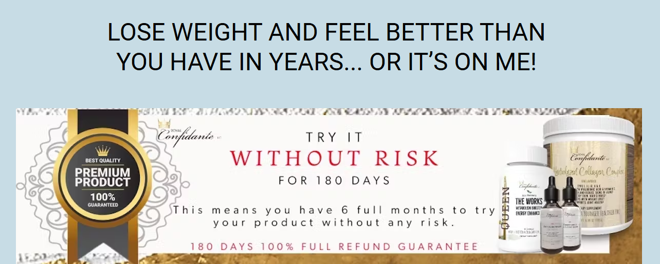 Royal Confidante The Works Weight Loss Customer Review Royal Confidante The Works Weight Loss Customer Review