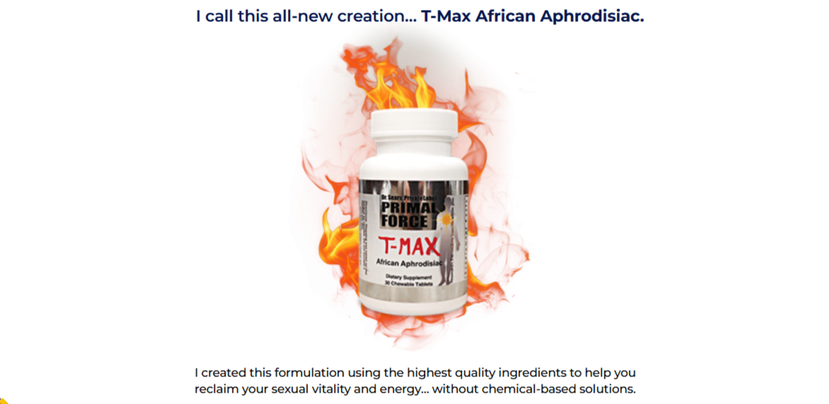 T Max African Aphrodisiac Customer Review
