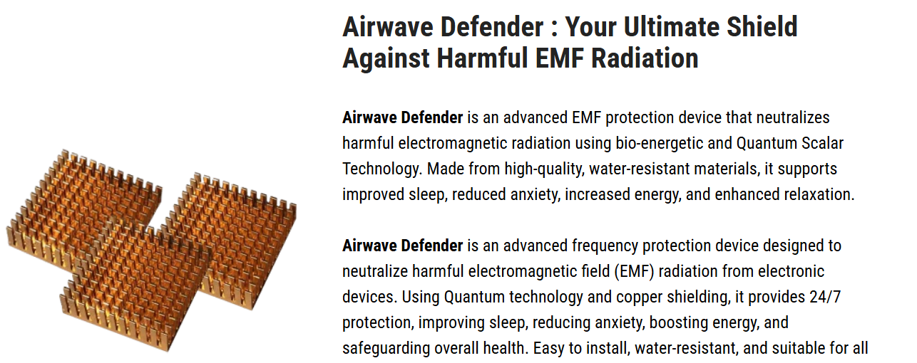 Air Wave Defender reviews