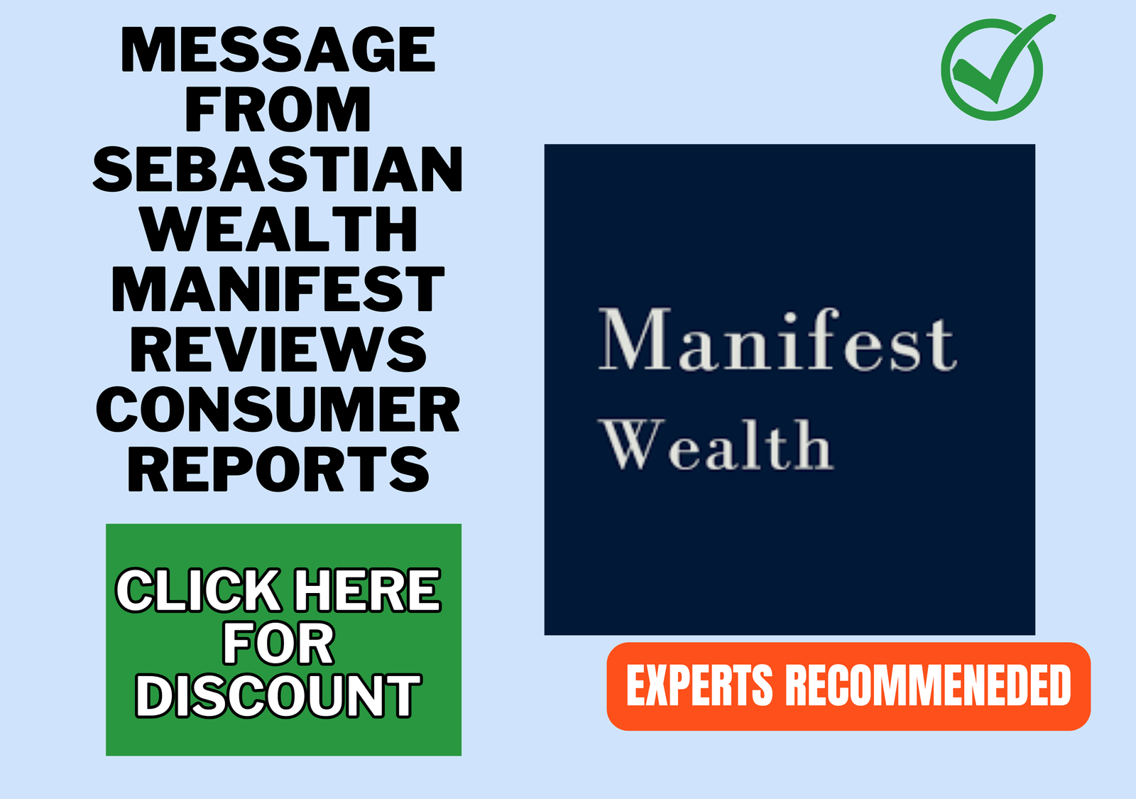 Message from Sebastian Wealth Manifest reviews consumer reports