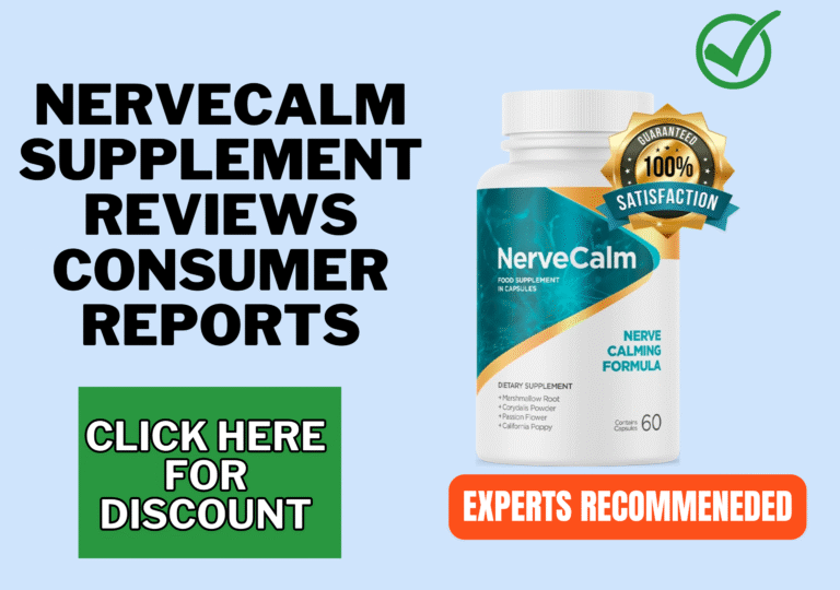 NerveCalm supplement reviews consumer reports