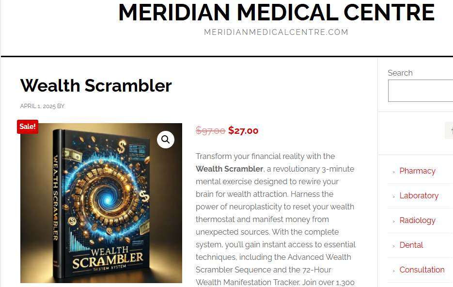 The Wealth Scrambler consumer reports