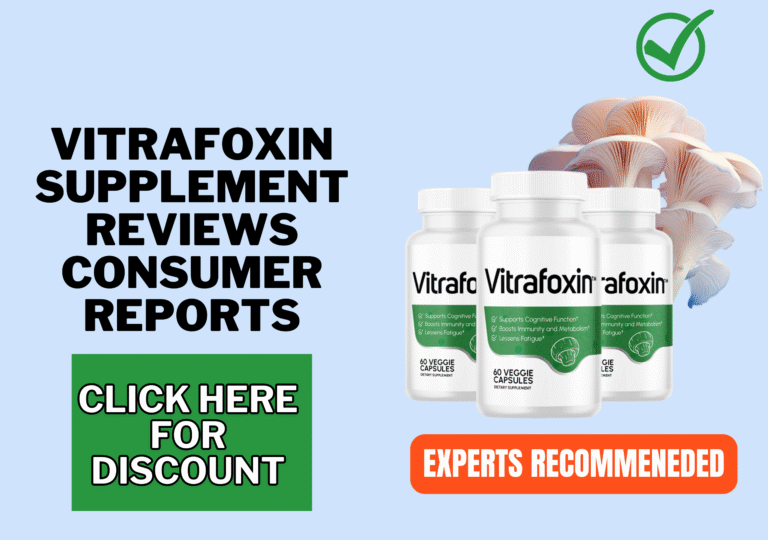 Vitrafoxin supplement reviews consumer reports