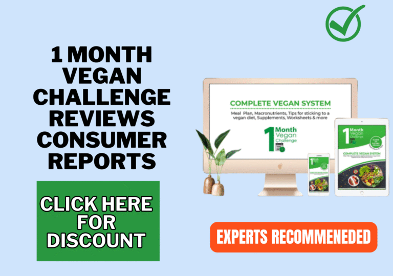 1 Month Vegan Challenge reviews consumer reports