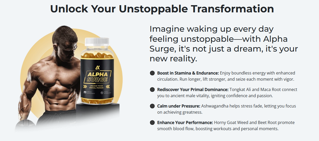 Alpha Surge supplement reviews