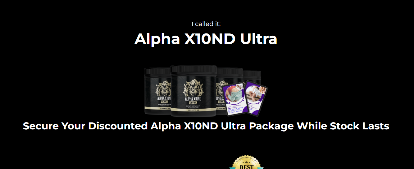 Alpha X10ND Ultra supplement reviews