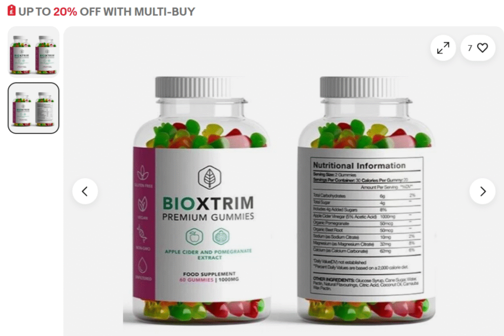 BioXtrim Premium Gummies reviews consumer reports (2)