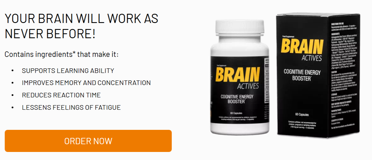Brain Actives supplement reviews
