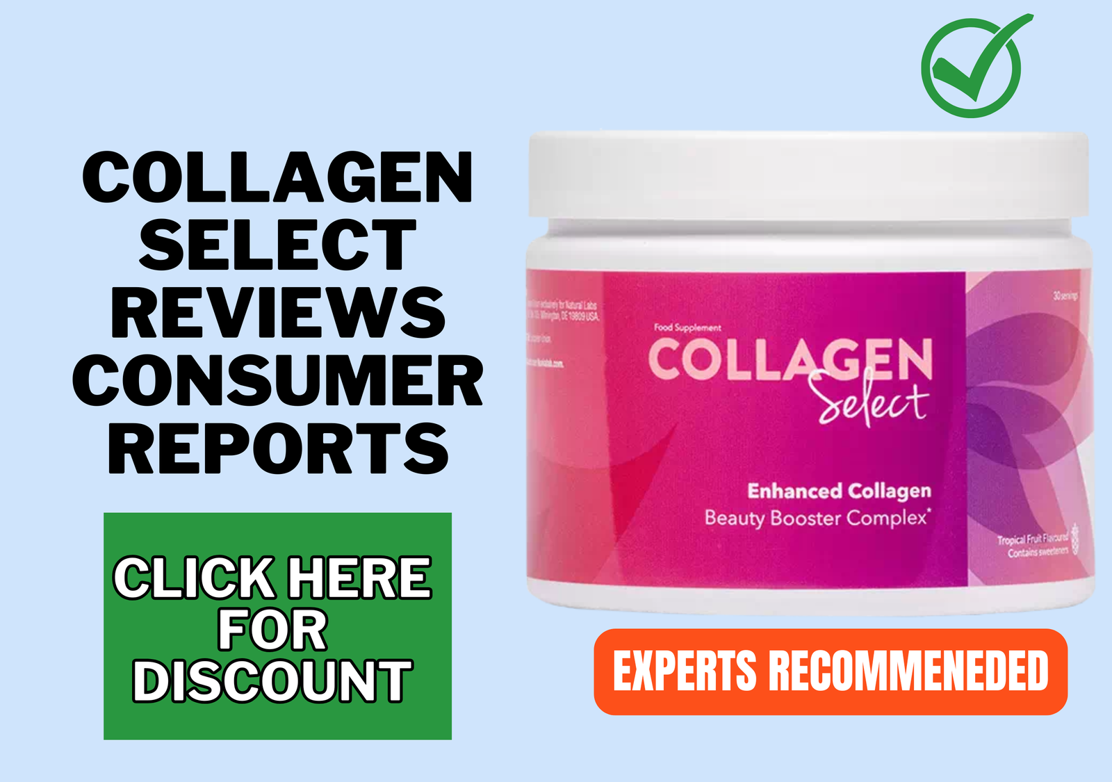 Collagen Select reviews consumer reports