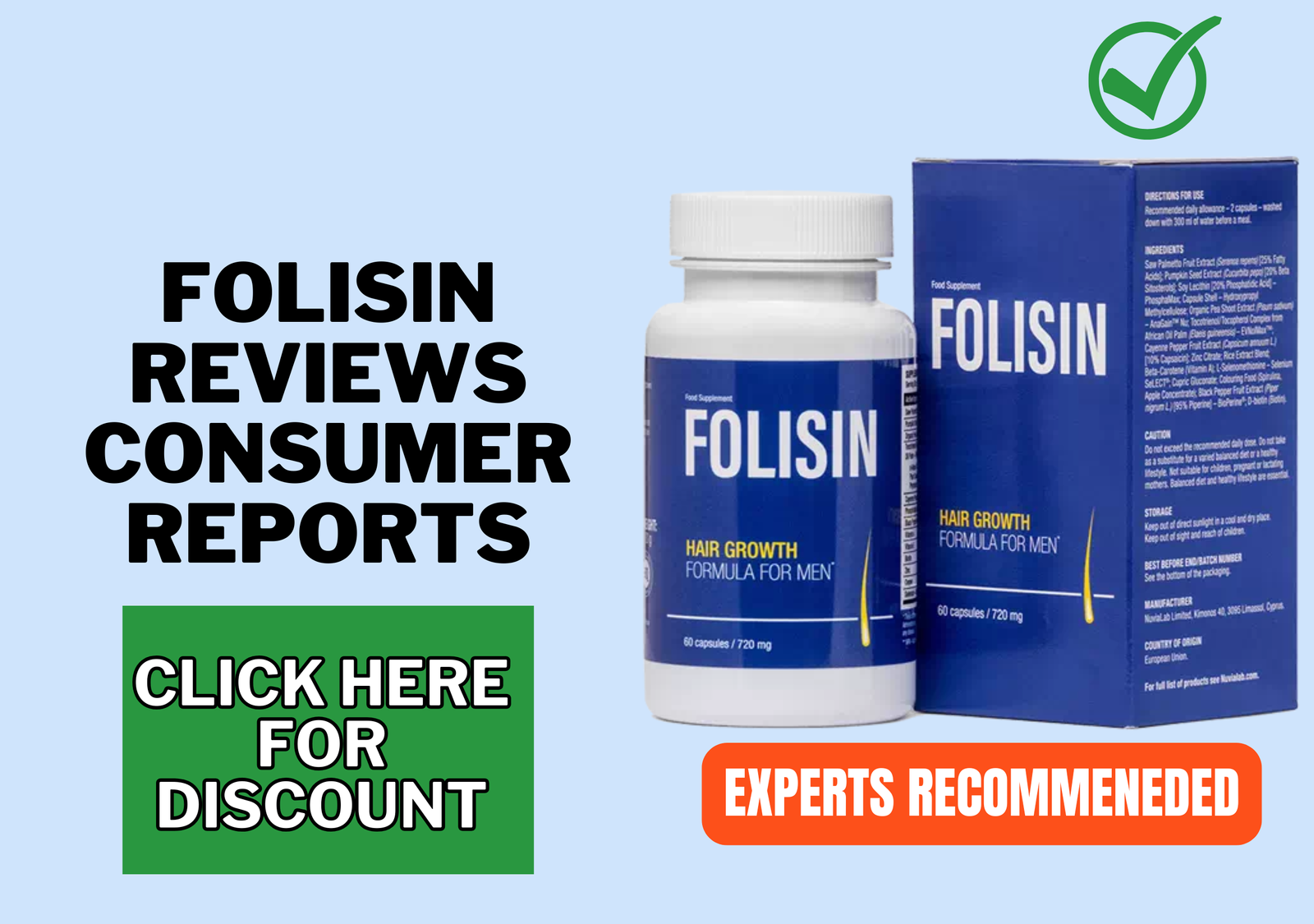 Folisin reviews consumer reports