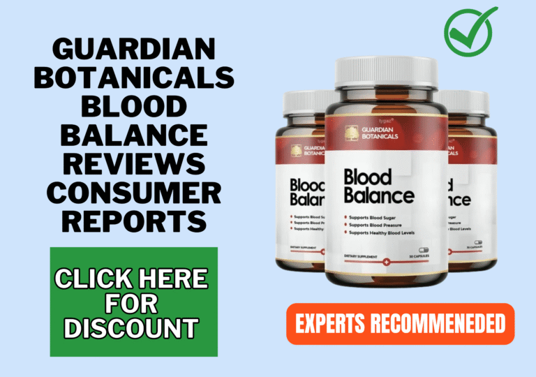 Guardian Botanicals Blood Balance reviews consumer reports