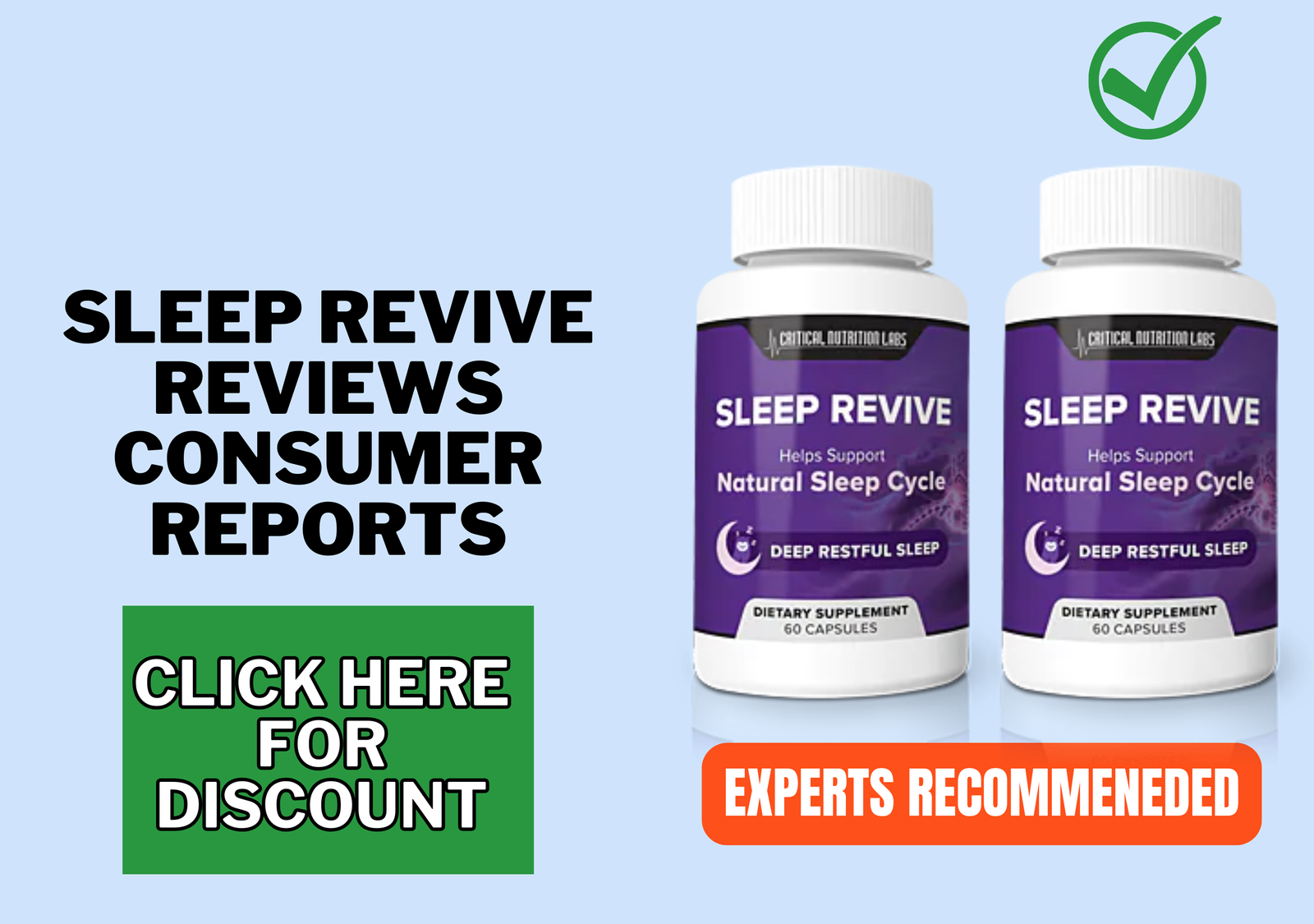 Sleep Revive reviews consumer reports