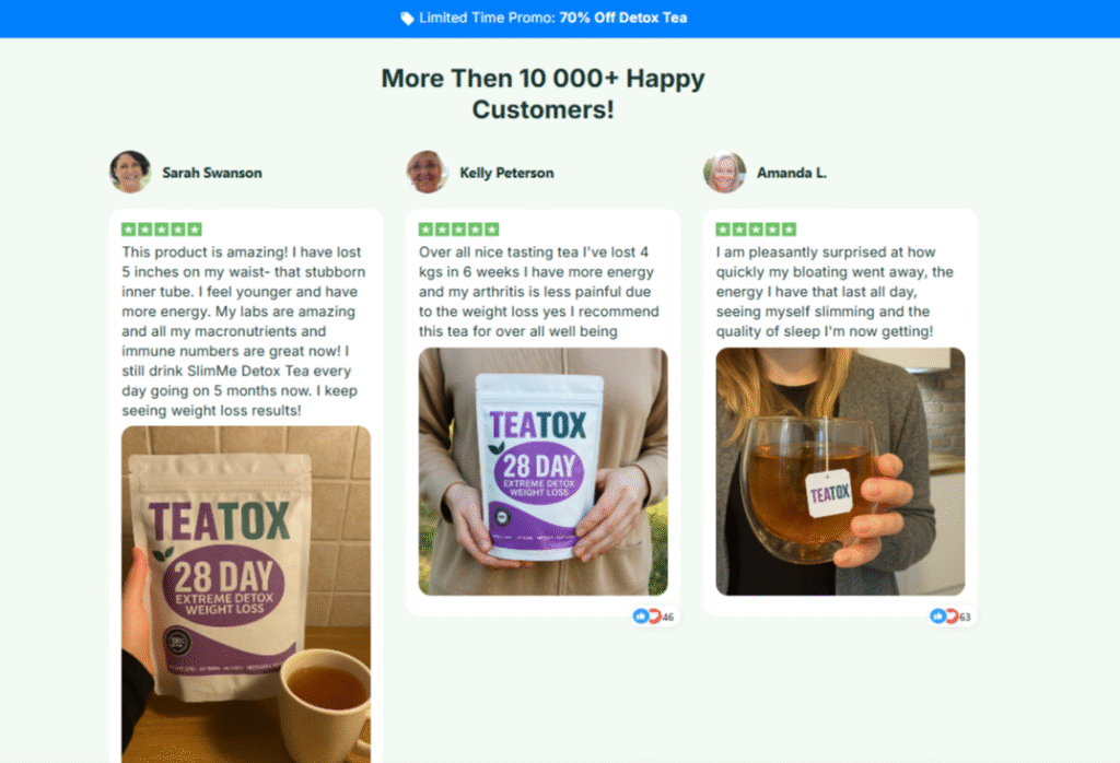 SlimMe Detox Tea reviews consumer reports (2) SlimMe Detox Tea reviews consumer reports (2)