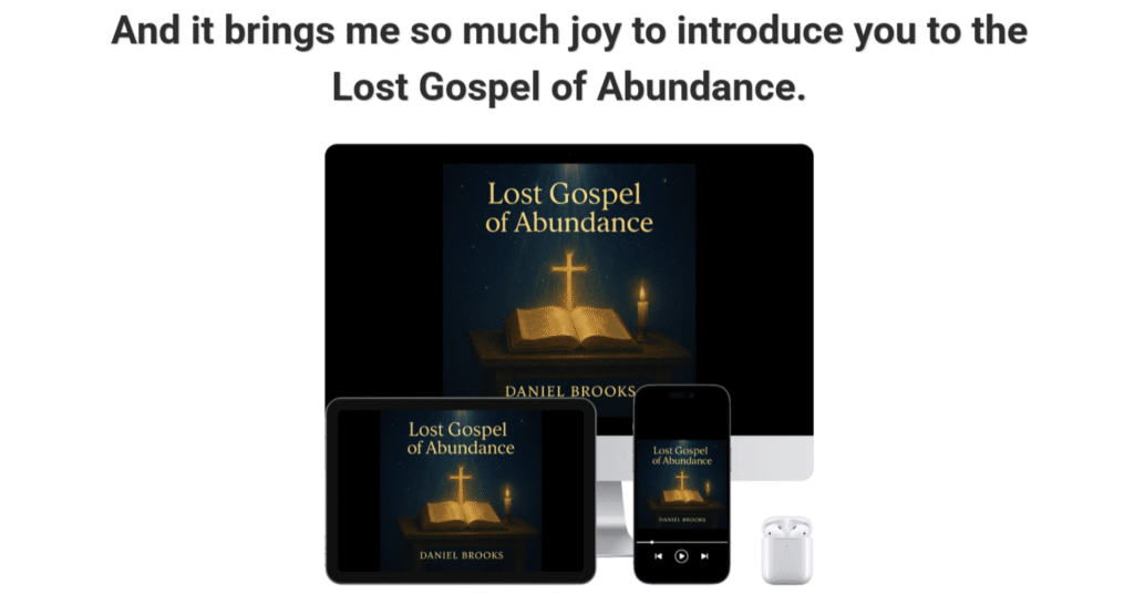 Lost Gospel of Abundance reviews