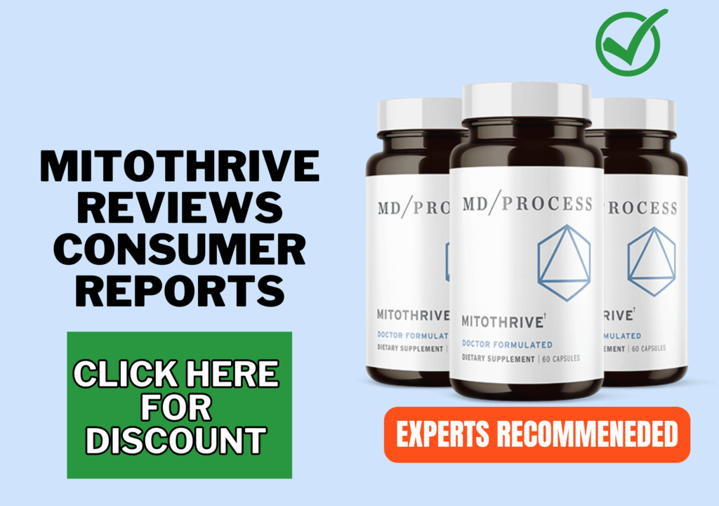 MitoThrive reviews consumer reports