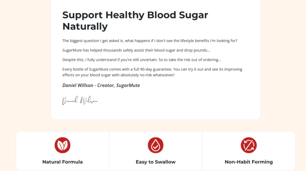 SugarMute supplement reviews