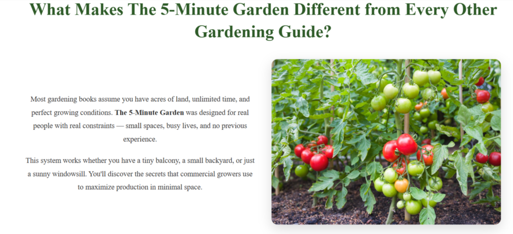 The Minute Garden customer reviews