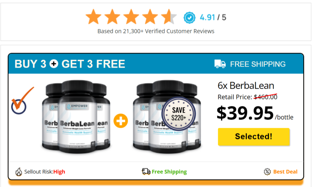 BerbaLean Review consumer reports