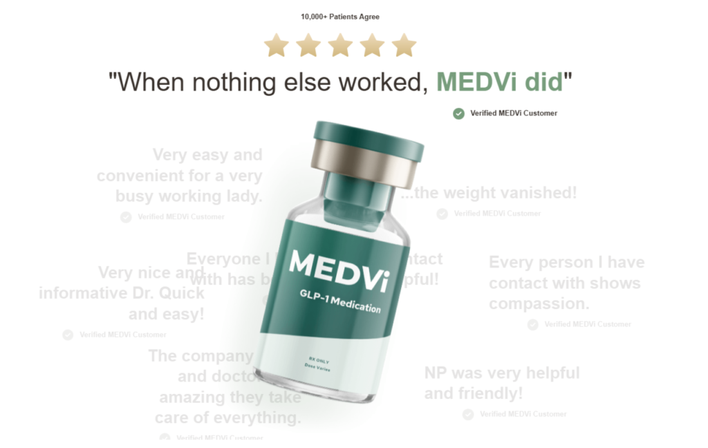 MEDVi GLP supplement reviews