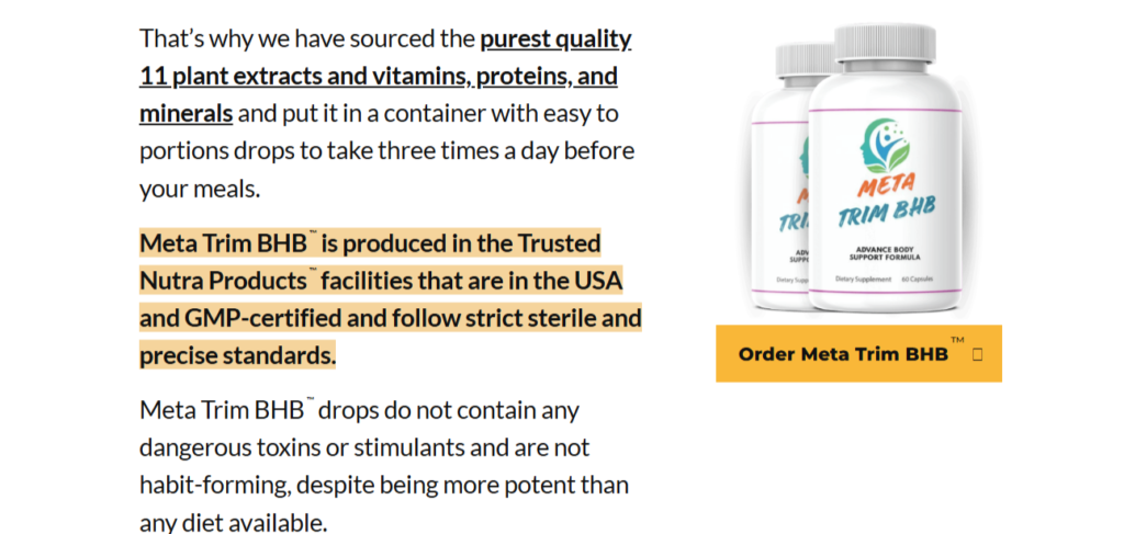 Metatrim consumer reports