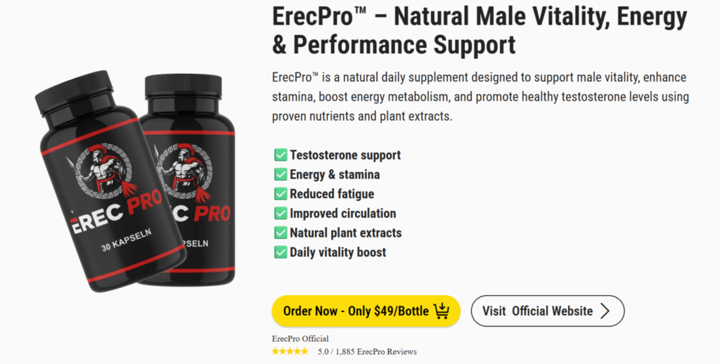 ErecPro supplement reviews